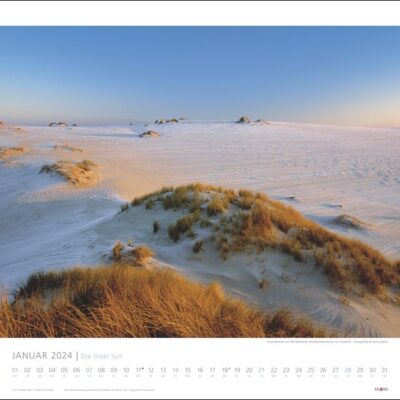 Die Insel Sylt 2024 – Januar Die Insel Sylt 2024 - Januar