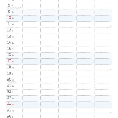 Der Sylter – FamilienPlaner 2024 - März Der Sylter – FamilienPlaner 2024 - März