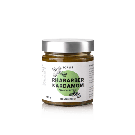 TOFREE’s RHABARBER KARDAMOM - front