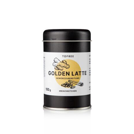 TOFREE’s GOLDEN LATTE – GEWÜRZZUBEREITUNG - front