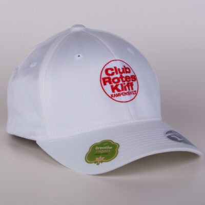 Stylisches Base-Cap des Club Rotes Kliff in Kampen von vorne