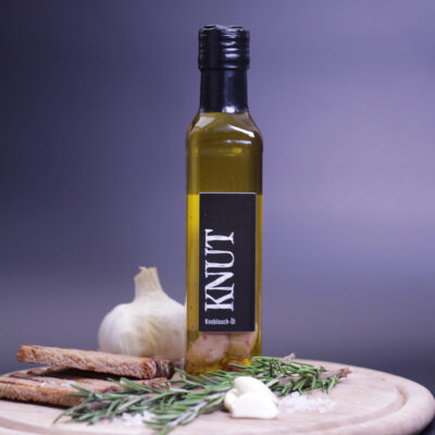 Knut-Knoblauch-Öl-Shoot