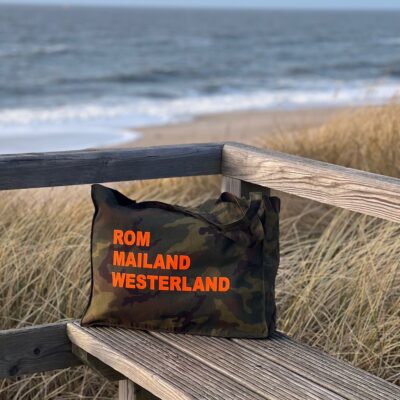 Beach Bag MARE “Rom Mailand Westerland” (single)