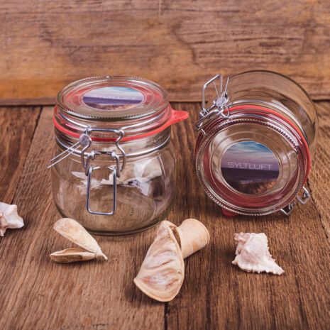 Sylter Luft - Die unverwechselbare Frische der Insel, eingefangen in einem Einmachglas! Sylter Luft - Die unverwechselbare Frische der Insel, eingefangen in einem Einmachglas!