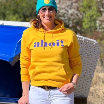 Hoodie LUCA - spectra yellow (unisex)