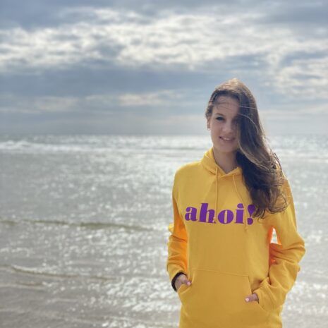 Hoodie LUCA - spectra yellow (single) Hoodie LUCA - spectra yellow (single)